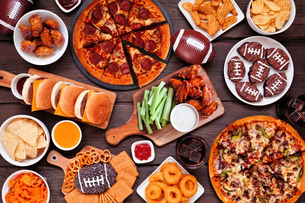 variety of snacks on a table