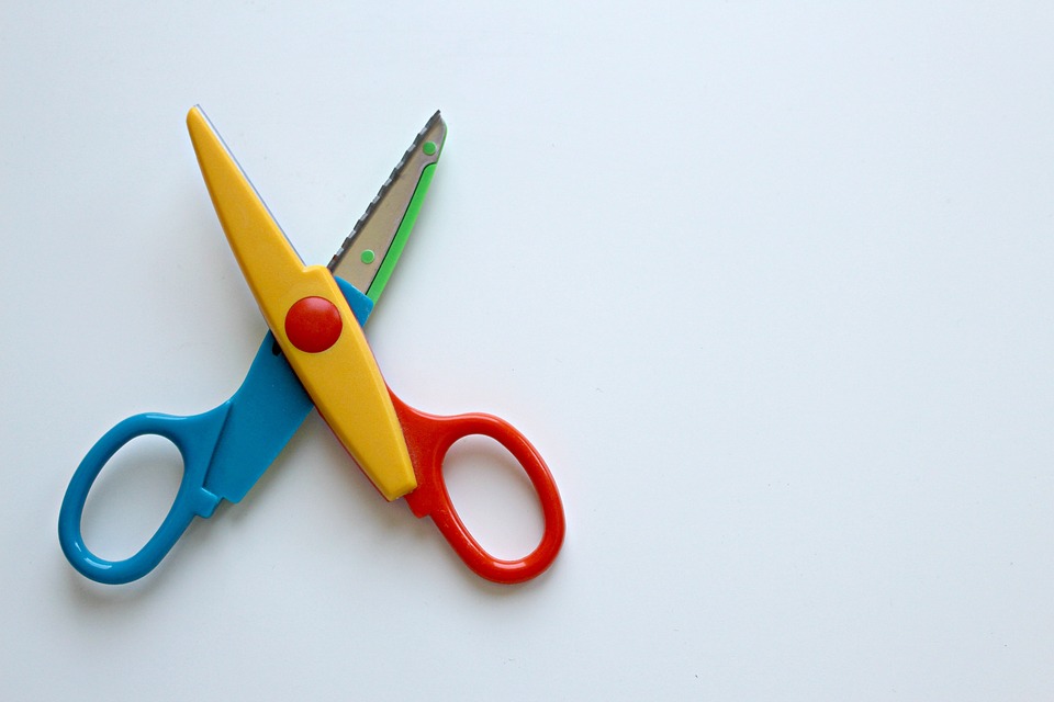 colorful scissors