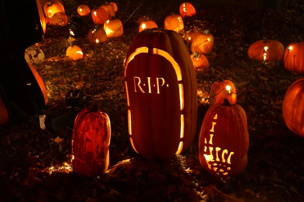 RIP Gravestone Jack-O-Lantern