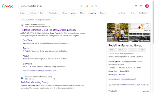 Redefine your marketing SERP